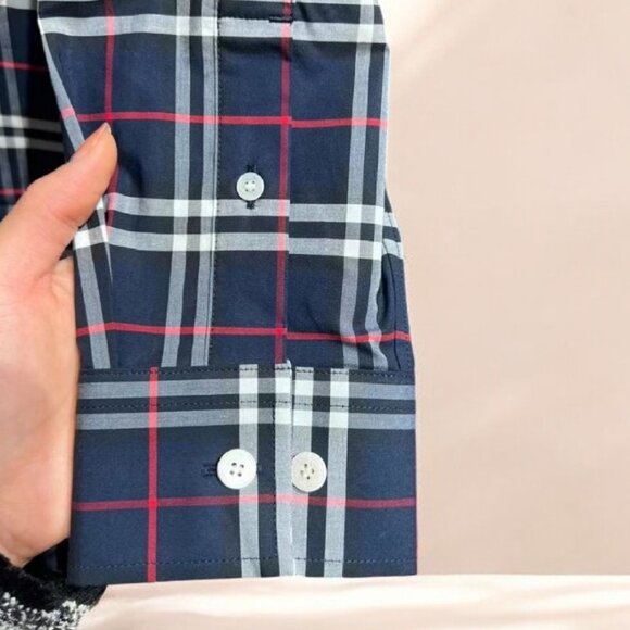 NWT Authentic Burberry Burberry Check Shirt - Picture 6 of 6